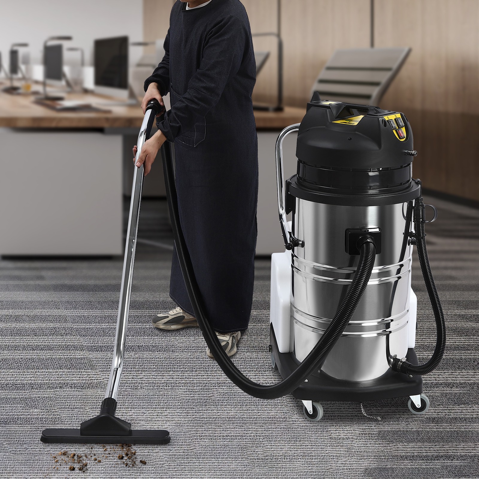80L Commercial Cleaning Machine 3in1 Carpet Cleaner Vacuum Extractor Machine Pro