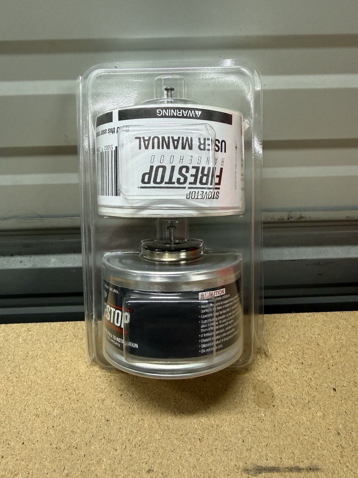 2 Pack StoveTop FireStop Rangehood Automatic Fire Suppressor Extinguisher