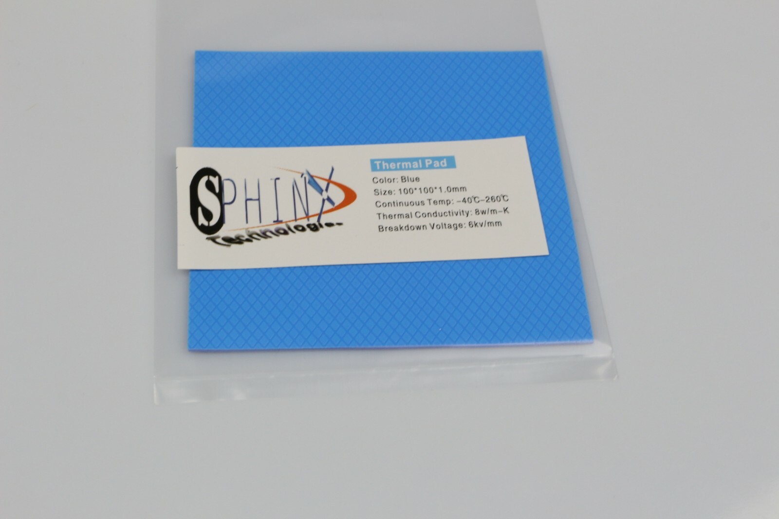 100X100X1mm Pad High Thermal Conductivity 8w/m-K For Laptop PC PlayStation Xbox