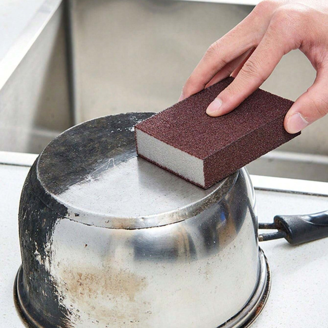 3Pcs Stain Remover Magic Sponge Cleaning Brush Powerful Kitchen Cleaning Tool