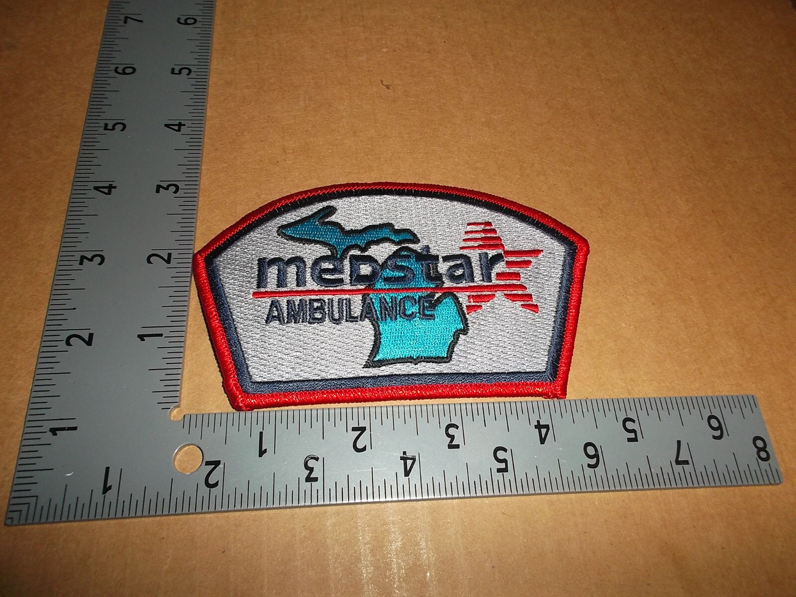 Medstar Ambulance Fire EMS Patch~Michigan~MI~Brand New~Mich~