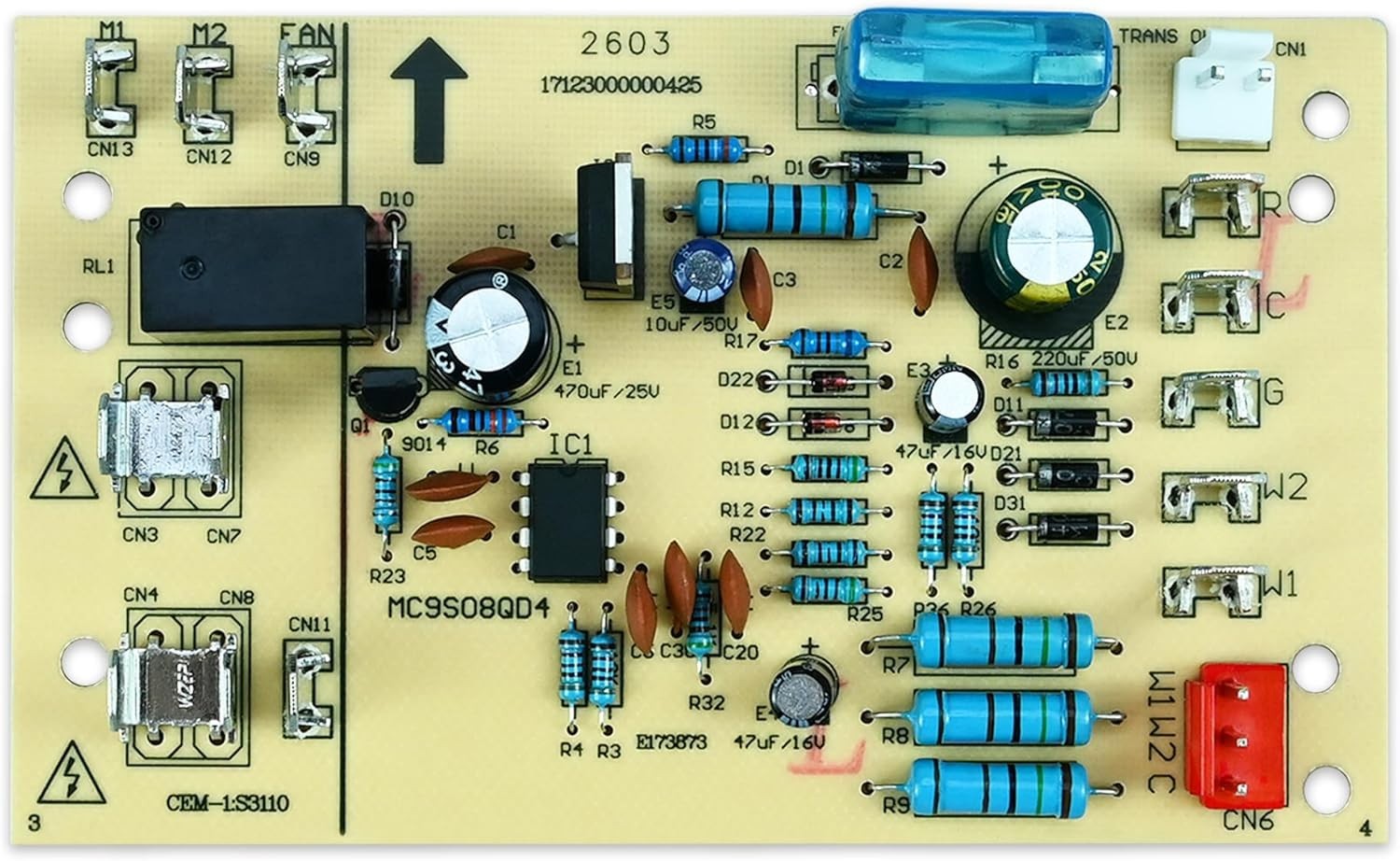 BRD05765 Control Board Replacement for Trane BRD5765 PCB Main Control Board