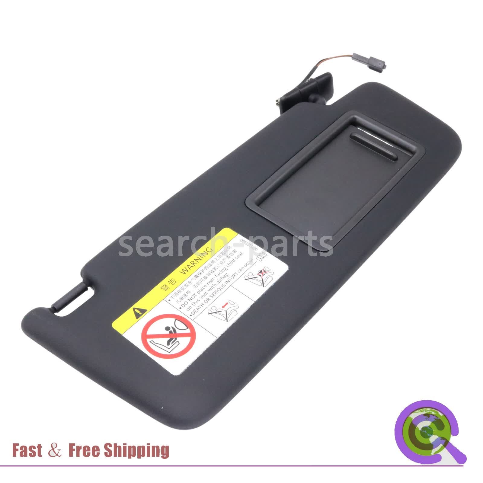 Passenger Side Sun Visor Replacement for Porsche Macan 2.0L and 2.9L Versions