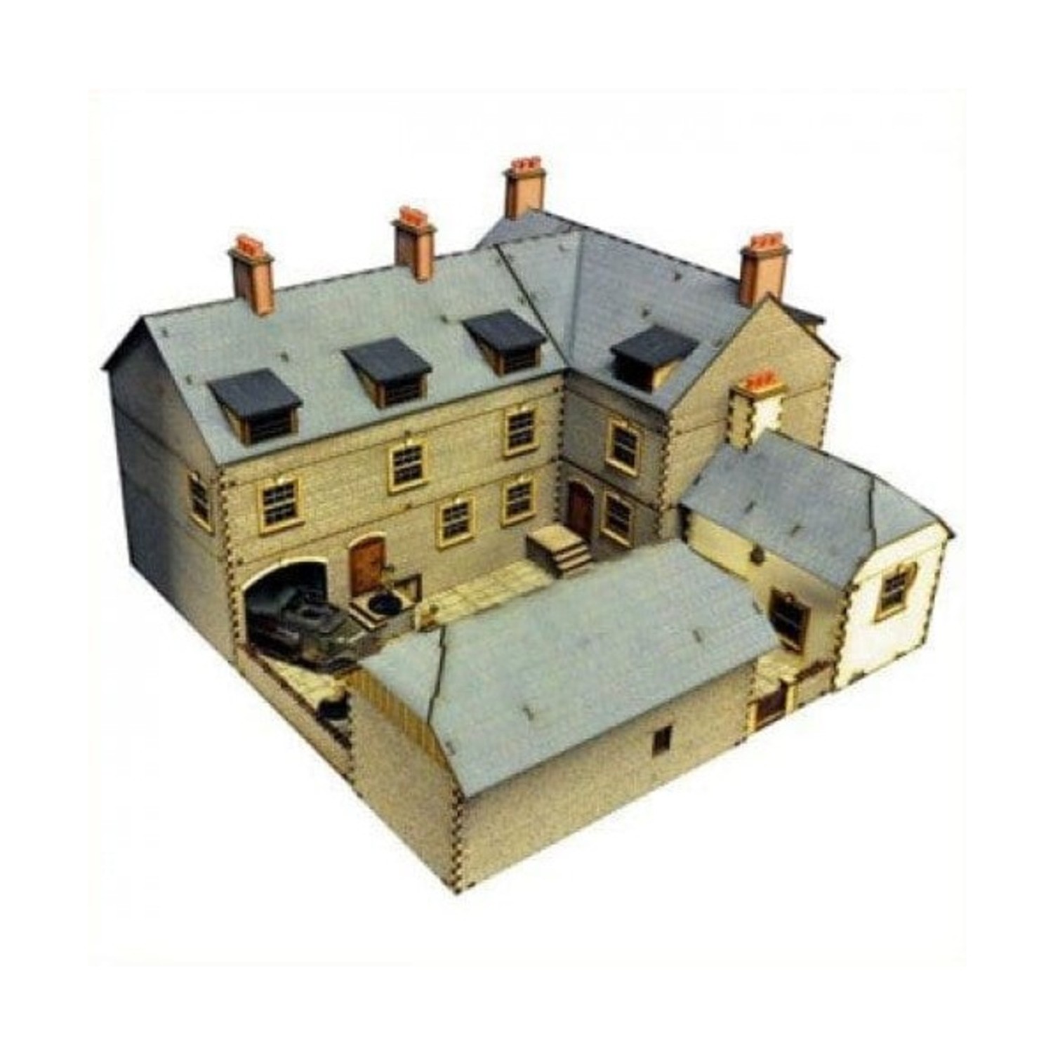 4Ground 28mm World at War Hotel Collection (Pre-Painted) VG+/NM