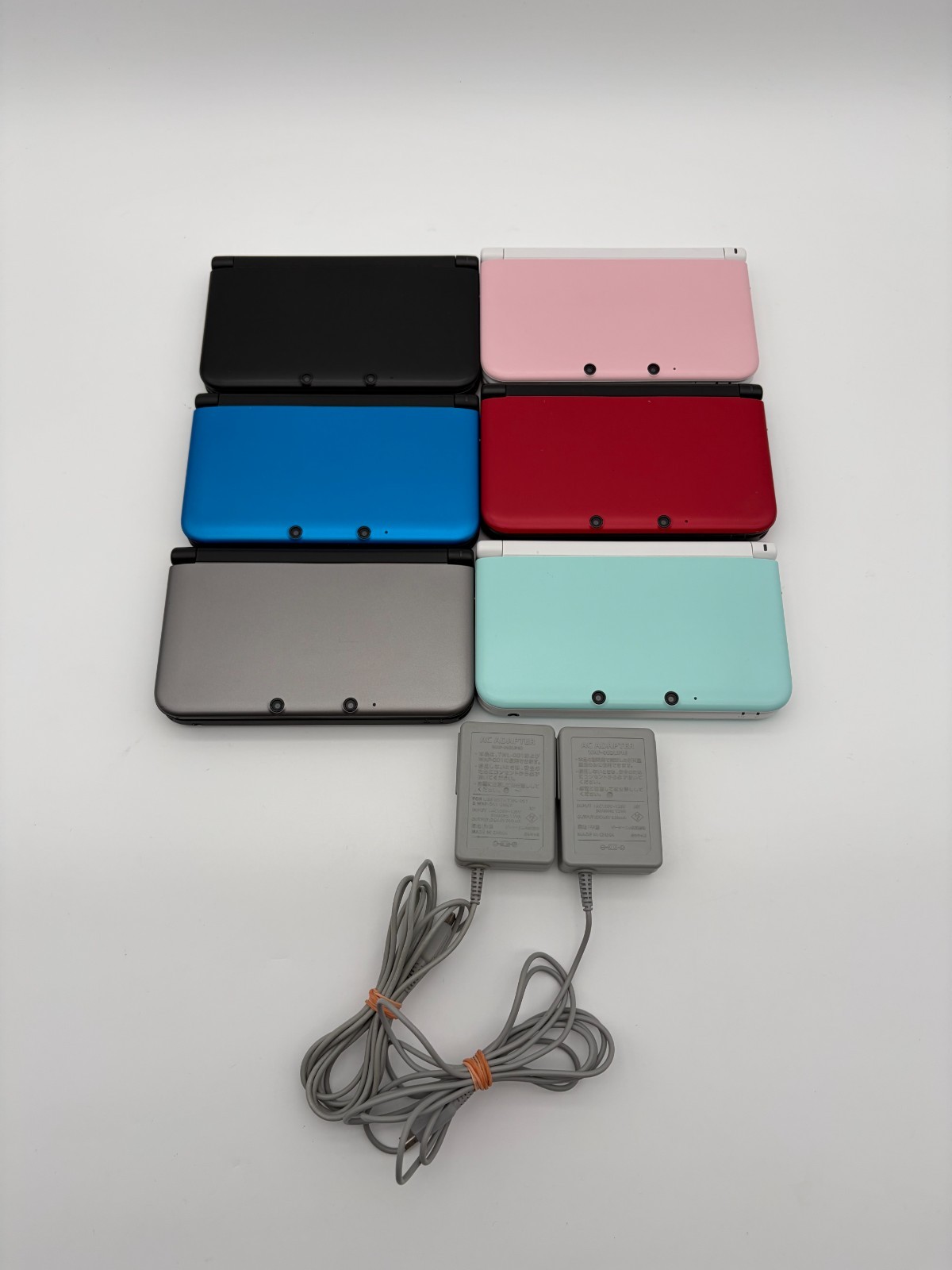 Nintendo 3DS LL Region Free Console Used Choose SD Card and Charger