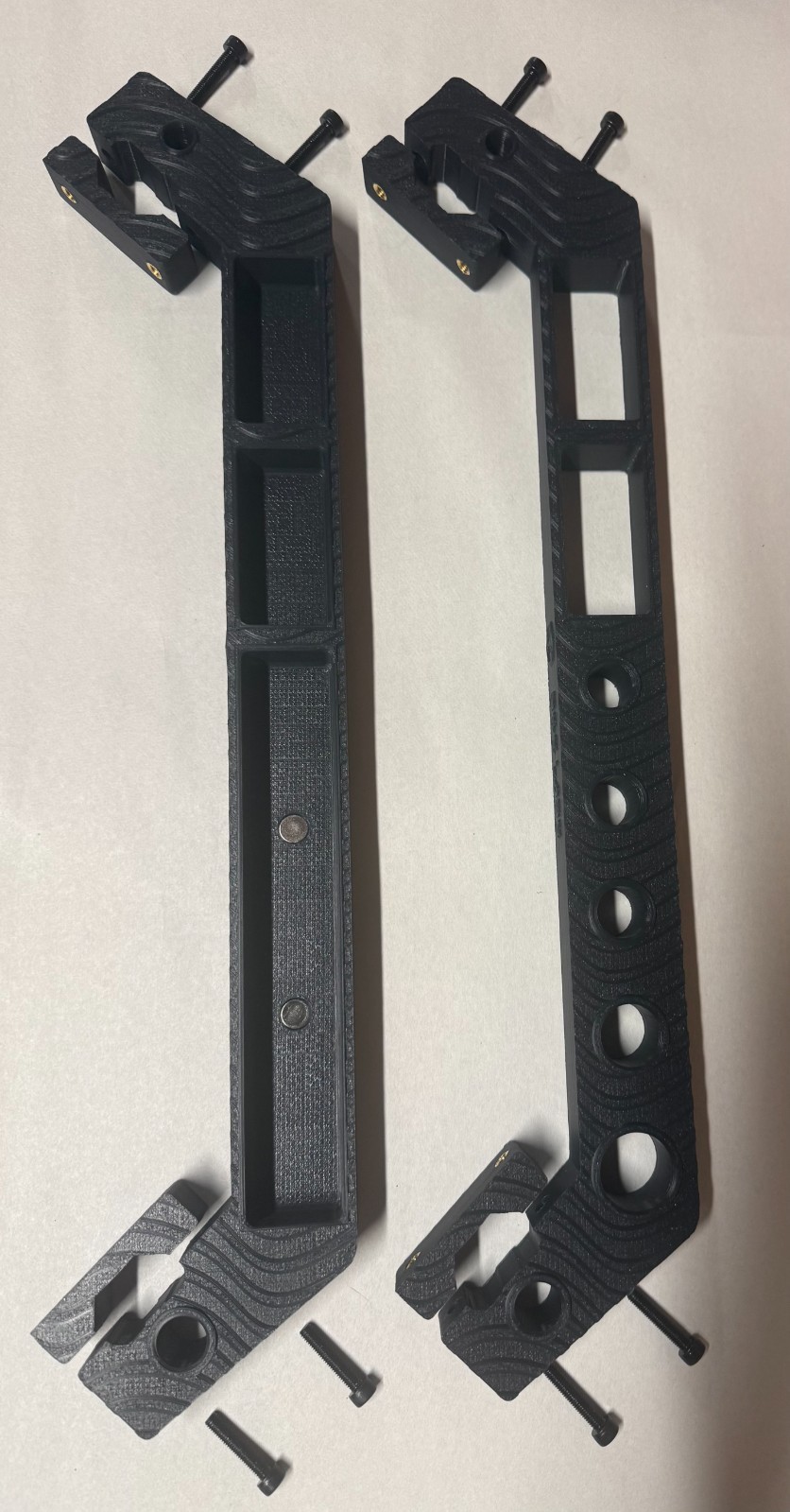 Milwaukee Packout Level & Pry Bar Rail Bracket Set – Tool Organizer Accessories