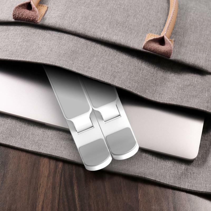 Portable Laptop Stand ABS Notebook Support Bracket Riser Cooling Hold A+