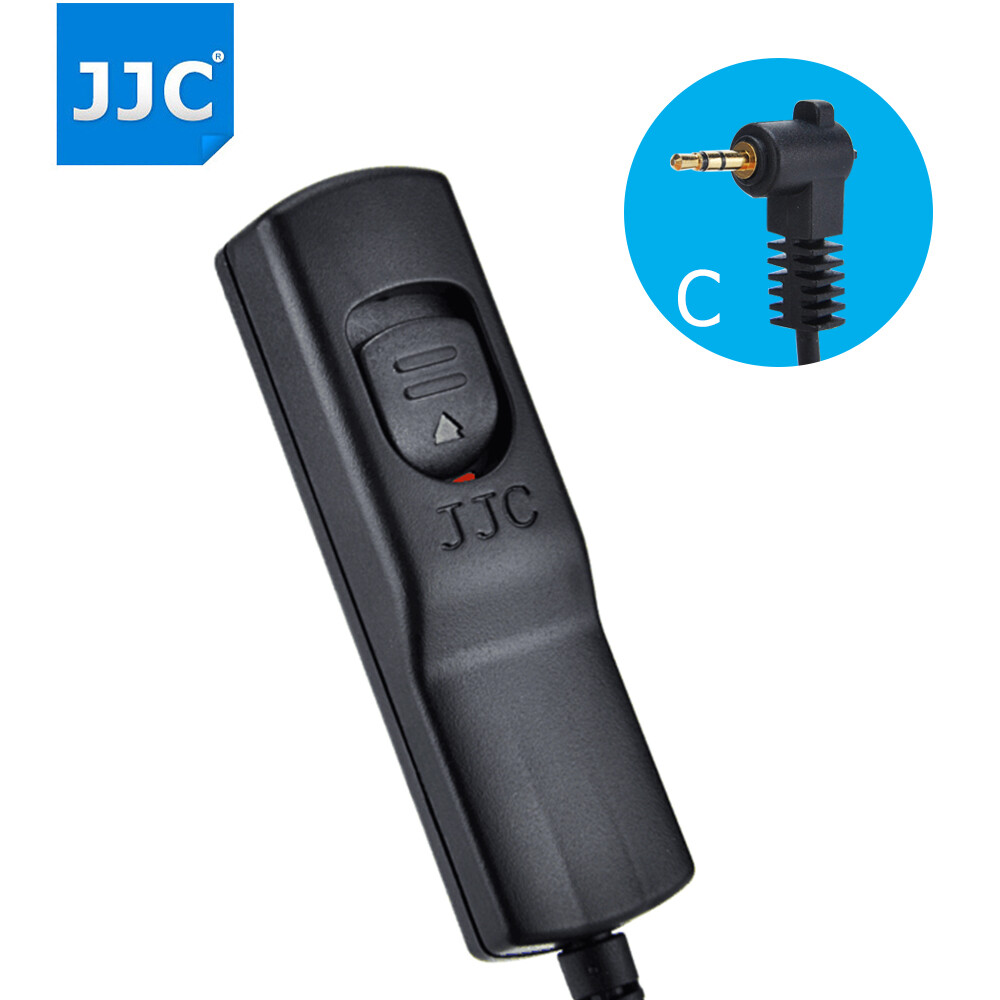 JJC Wired Remote Control for Canon EOS R100 R7 R10 R6 R RP Rebel T7i T6s T6i T5i