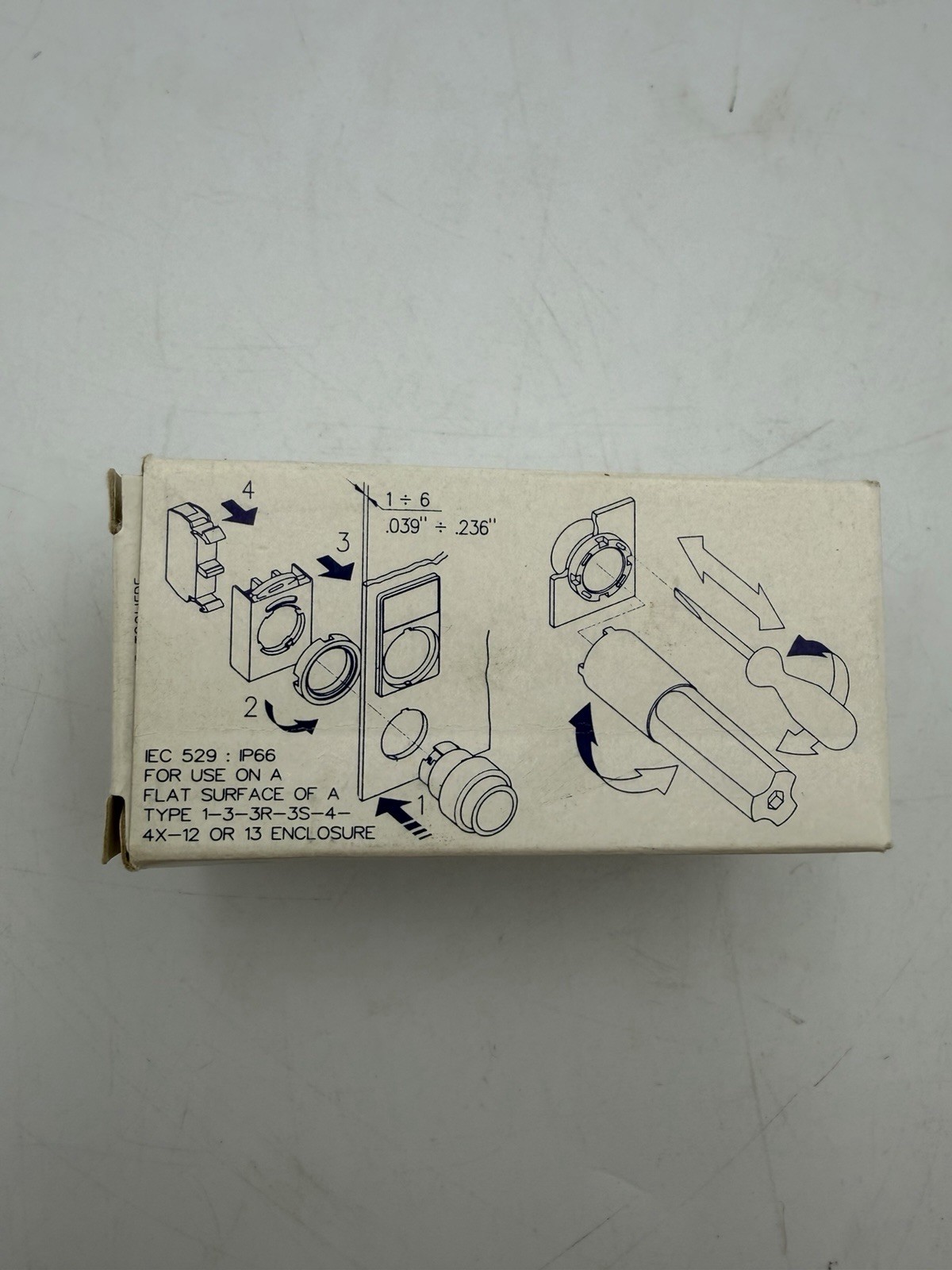 General Electric P9SSMZ0N 86200 Knob Selector Switch, 3-Positions Fixed