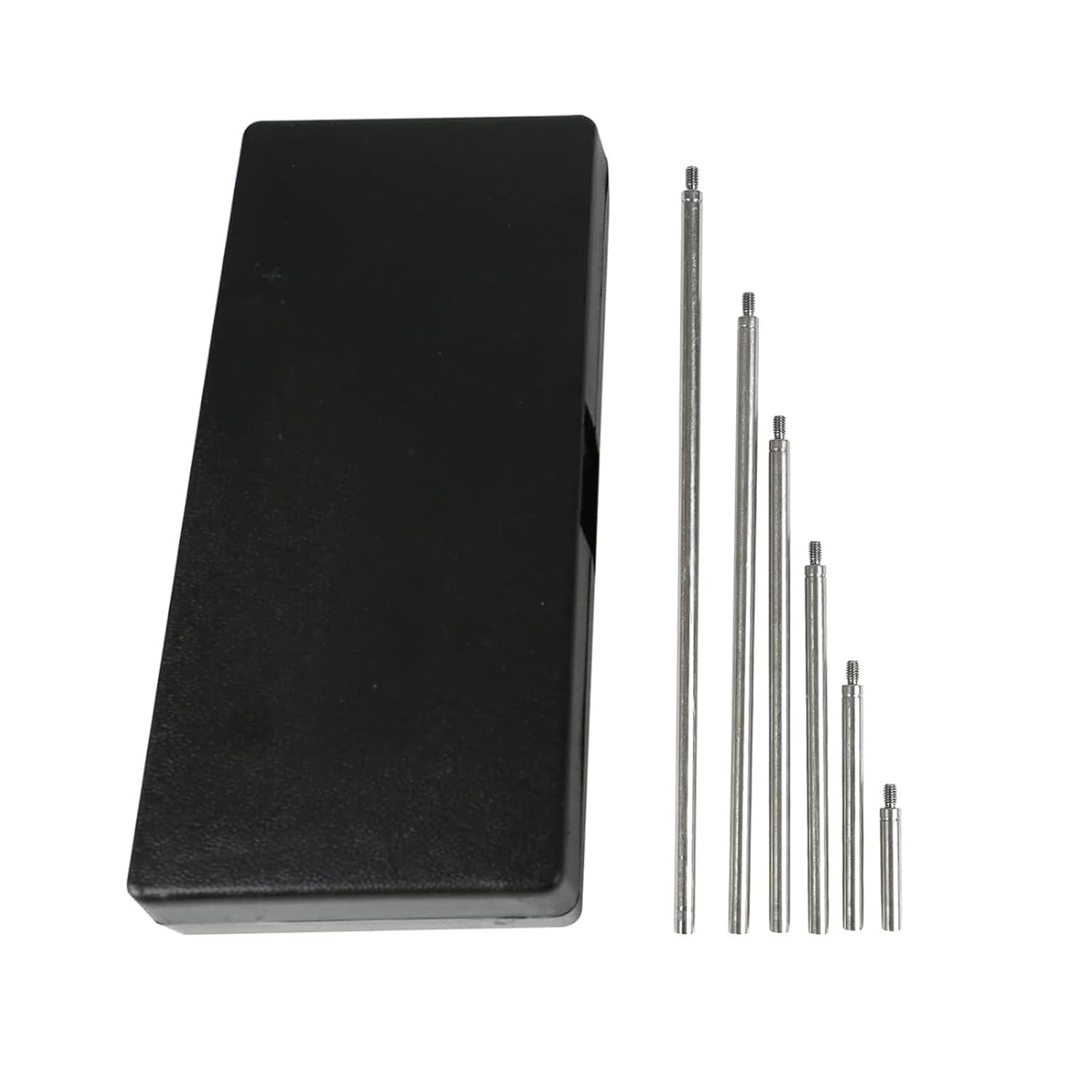 Dial Indicator Extension Stem Rod Set, 6 Pcs, 0-21" Range, 4-48 Thread