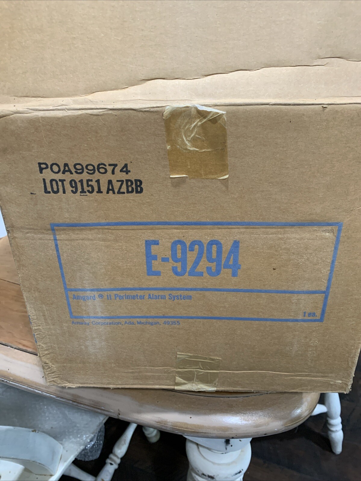 Vintage Amgard E-9294 Alarm Control Unit Security System Sealed Original Box