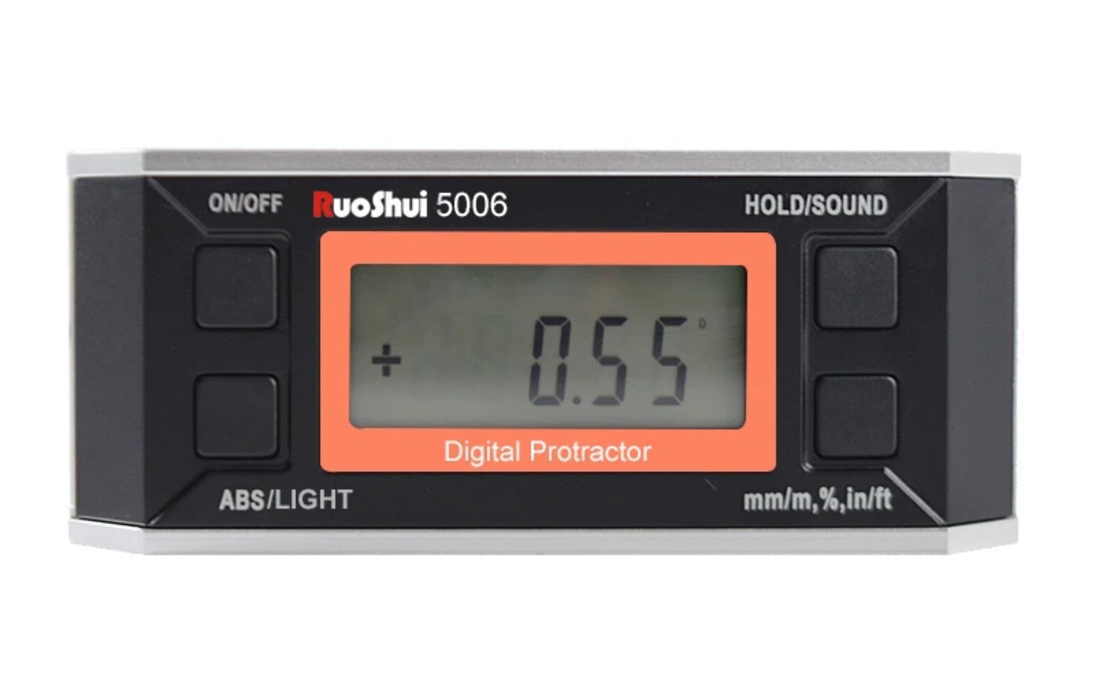 5005 Inclinometer Digital Protractor Digital Inclinometer Measuring Levels
