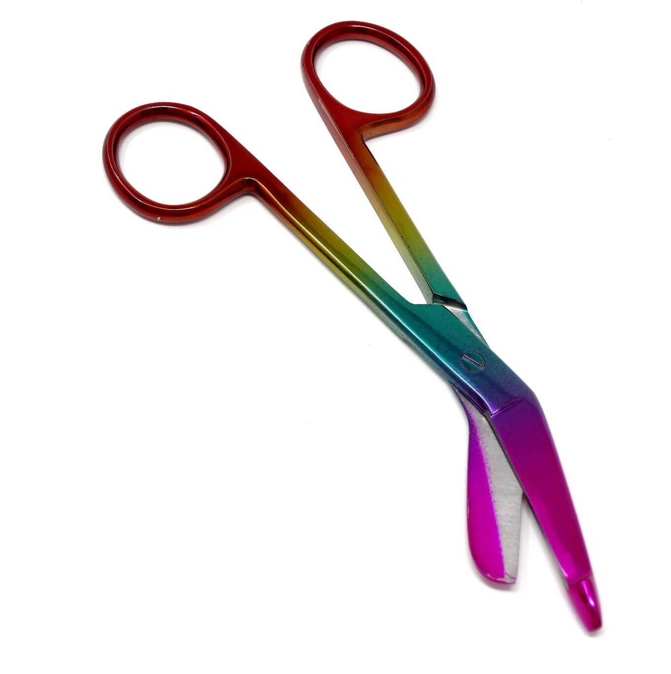 1 GERMAN Lister Bandage Nurse Scissors 5.5" Multicolor Pattern,Top Quality