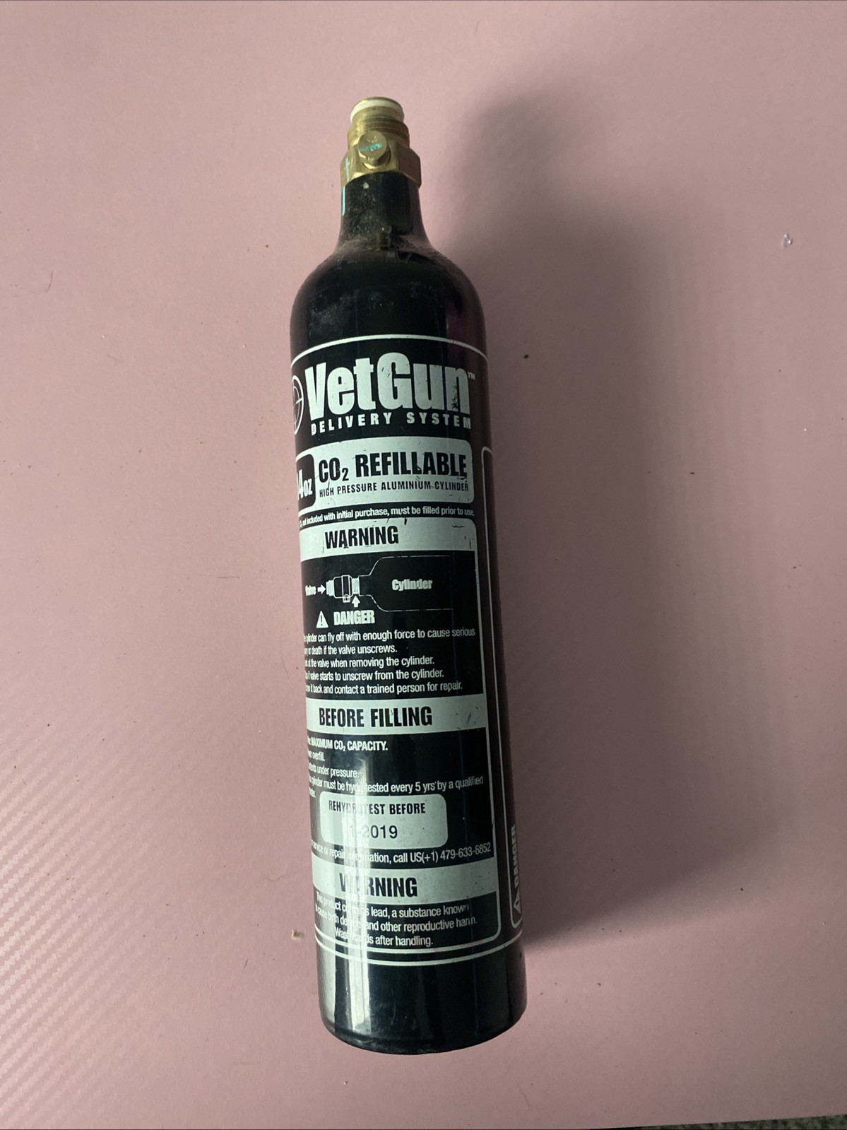 Vet gun 14oz Co2 Tank