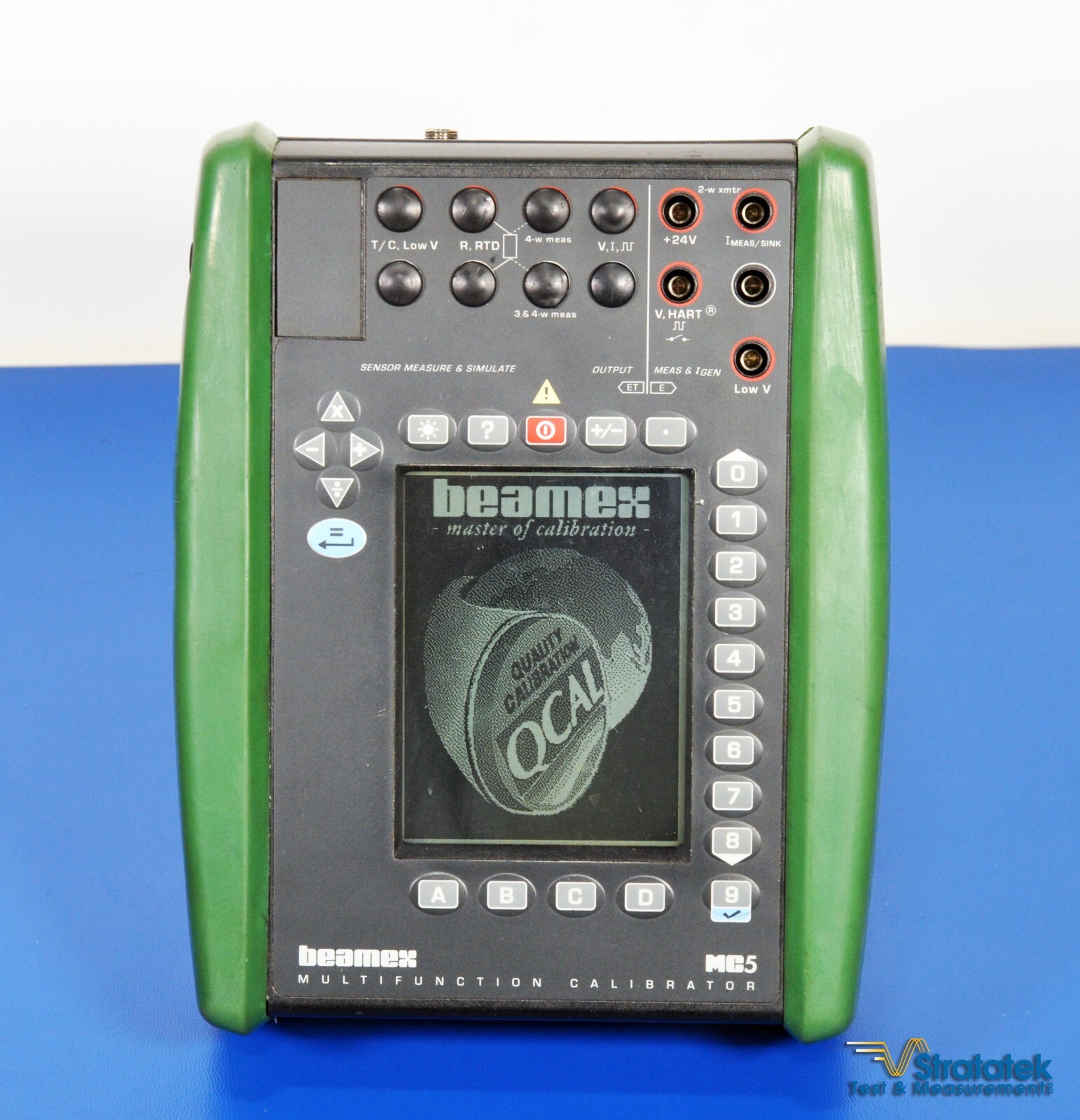 Beamex MC5 Multifunction Process Calibrator Fluke Leads - NIST Calibrated