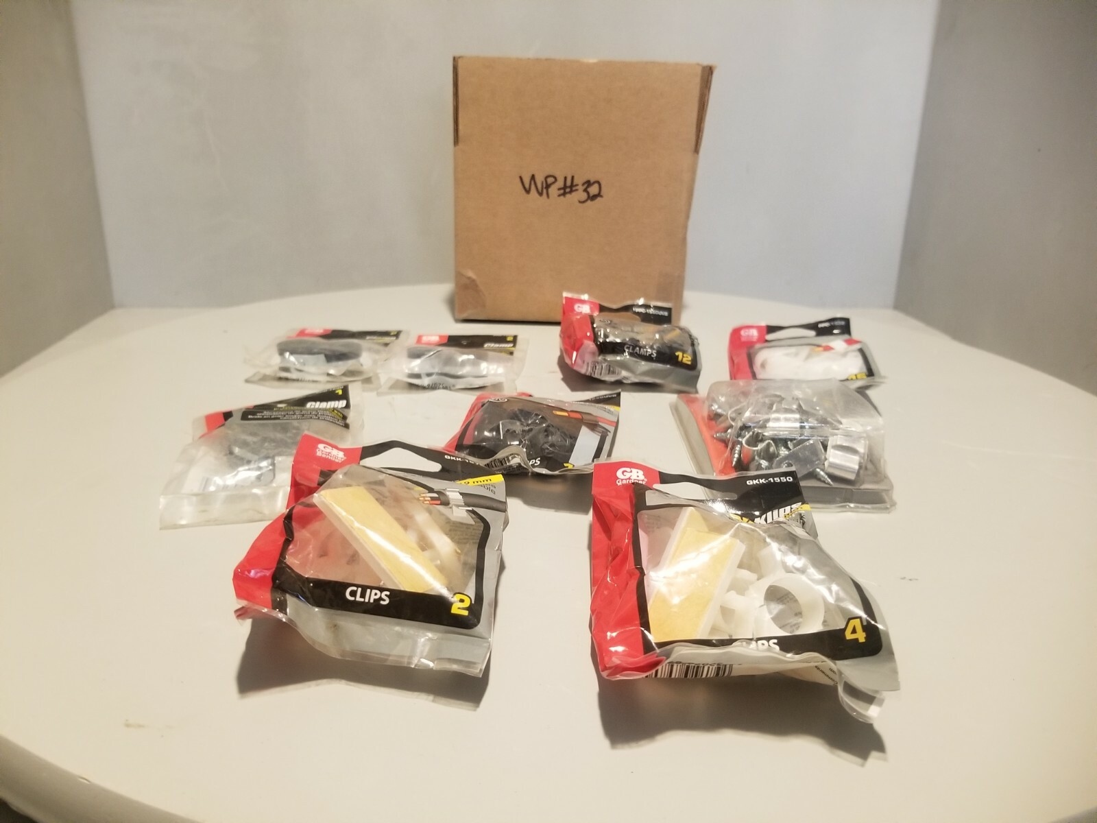 Variety Value Pack (9) Gardner Bender Cable Clamps & Clips