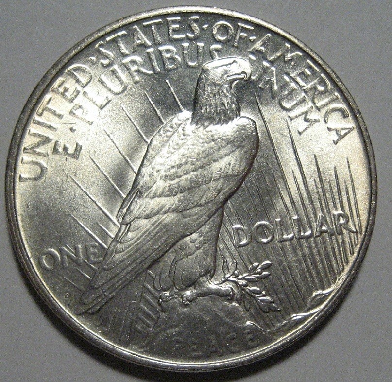 = 1927-D BU+ PEACE Dollar, Super Details & Luster, FREE Shipping