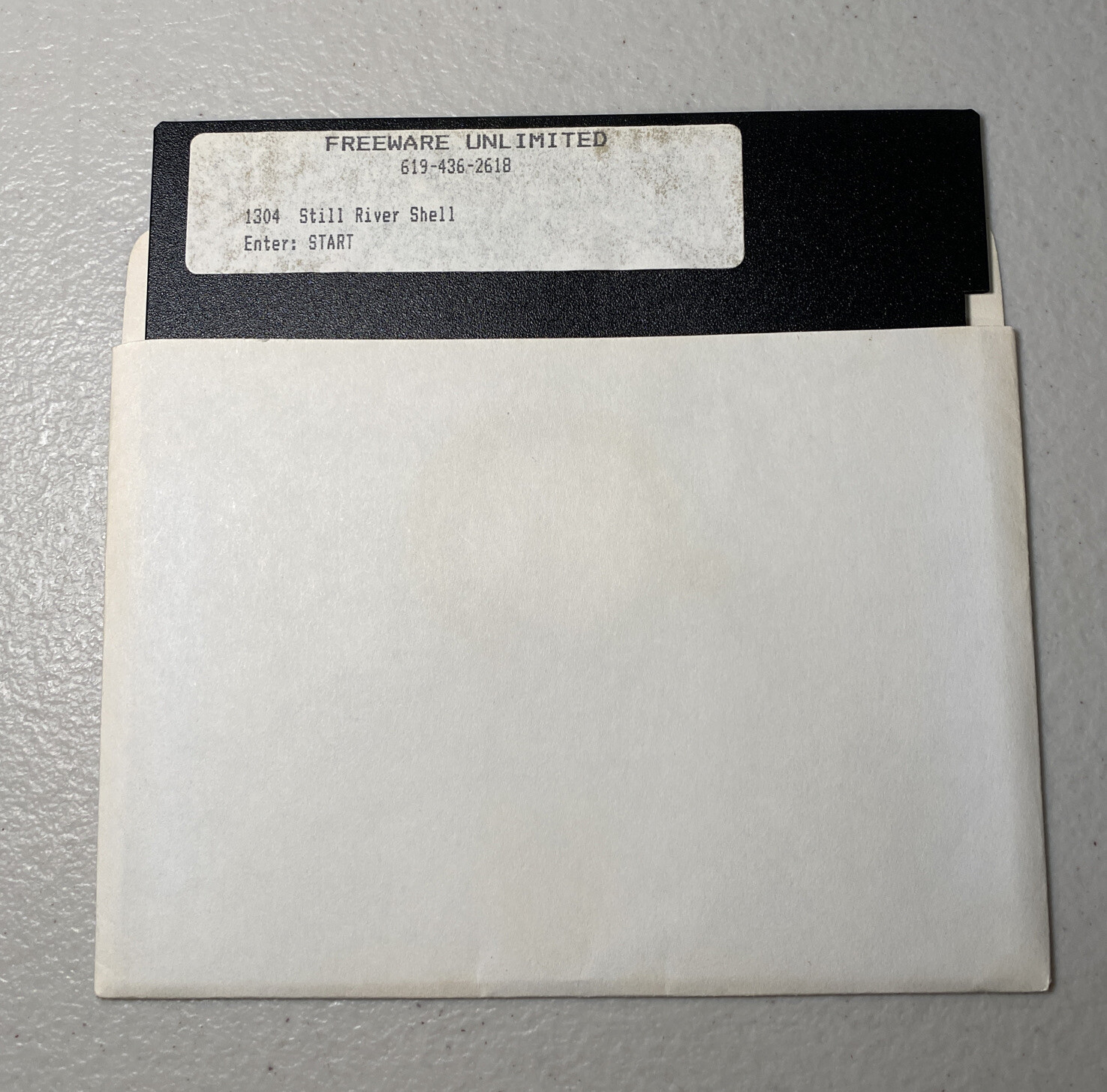 DOS IBM Tandy 1304 Still River Shell 5.25” Freeware Unlimited