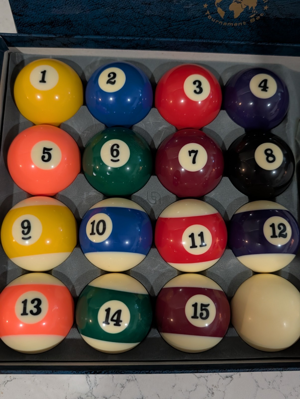 Tournament Pro Pool Balls Set  Billiards 🎱
