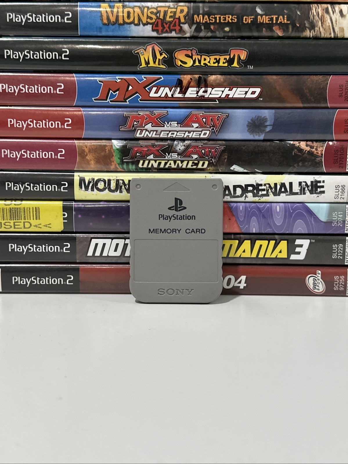 Sony PlayStation 1 Memory Card PS1 PS2 Genuine Official SCPH-1020 1MB