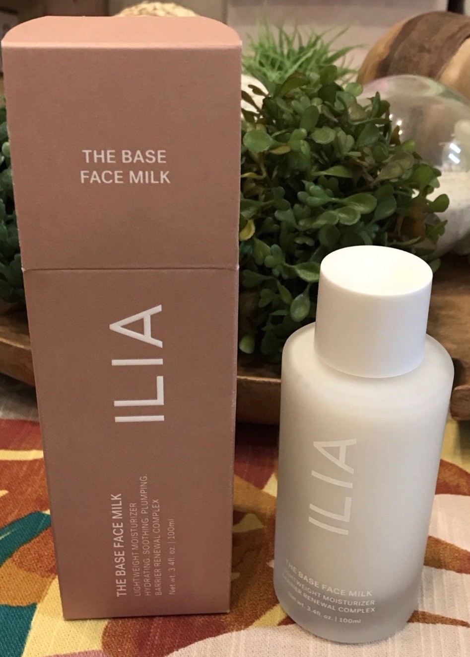 ILIA THE BASE FACE MILK Lightweight Moisturizer - 3.4 fl oz ** Authentic New