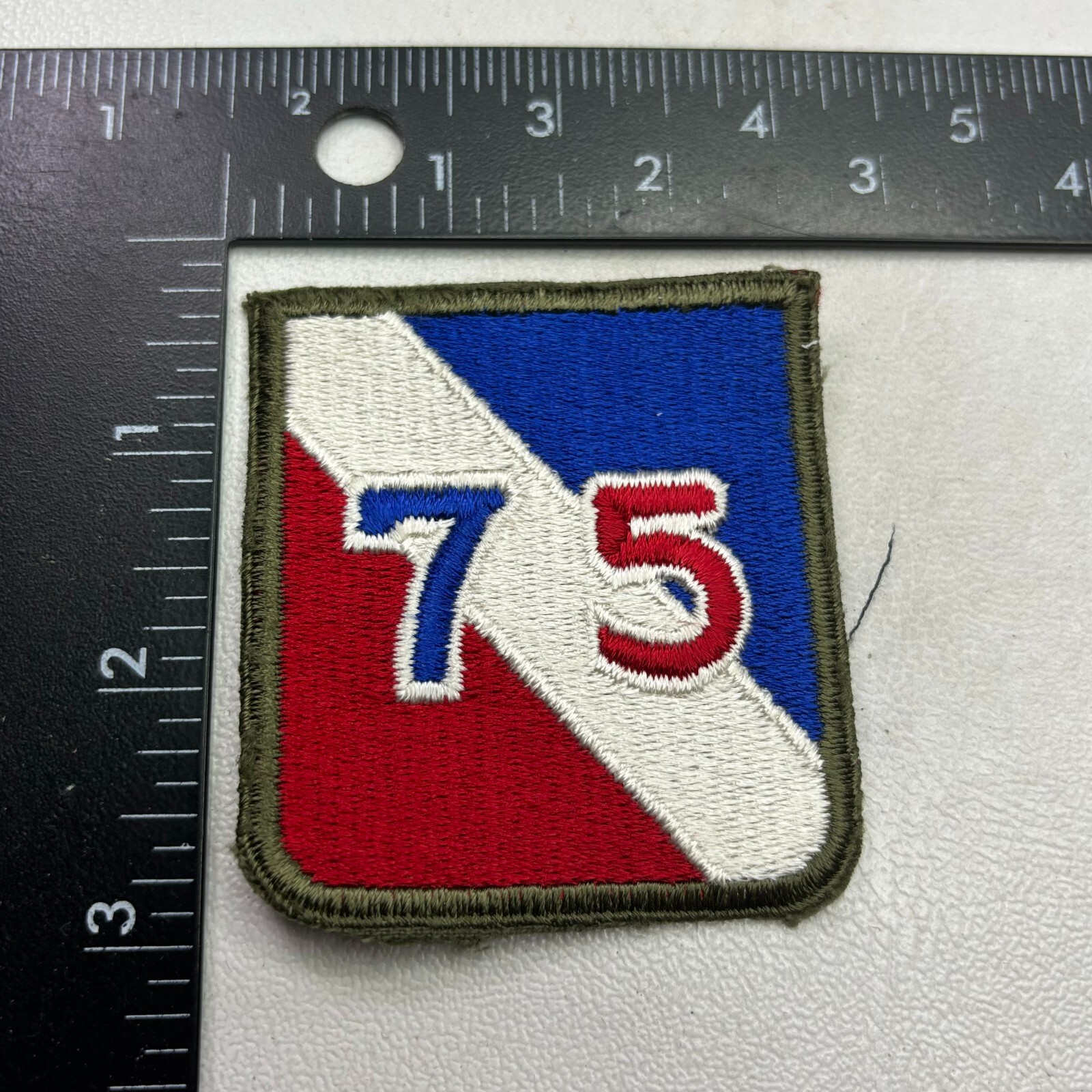 Vintage United States Army 75TH INFANTRY DIVISION Patch Military 49a3