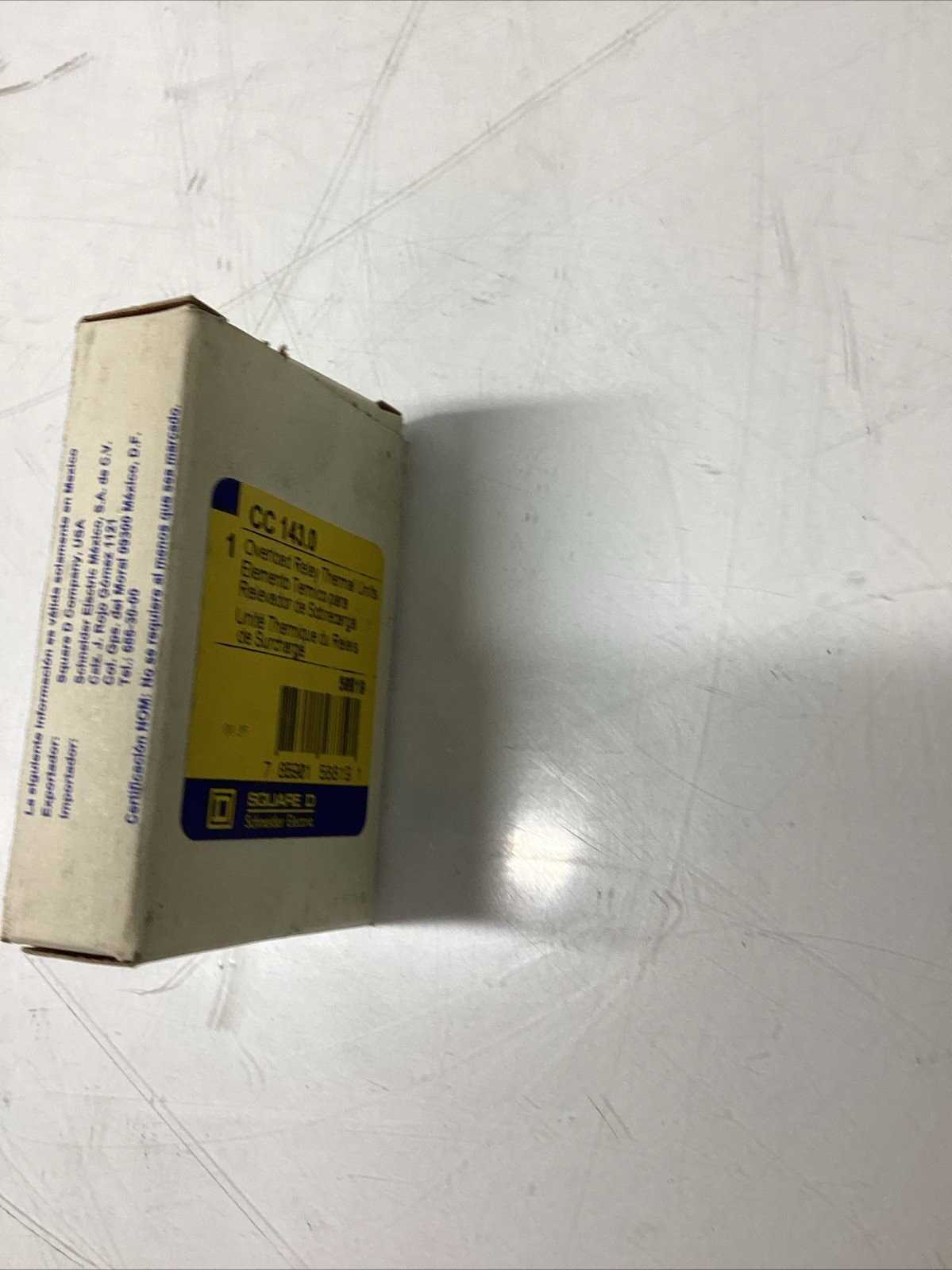 Square D Thermal Overload Relay Heater Element Unit CC 143.0 S-547