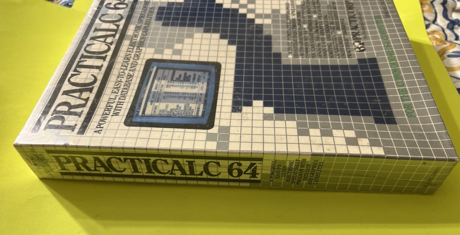Vintage PRACTICALC Practicorp Spreadsheet Commodore 64 - New Sealed
