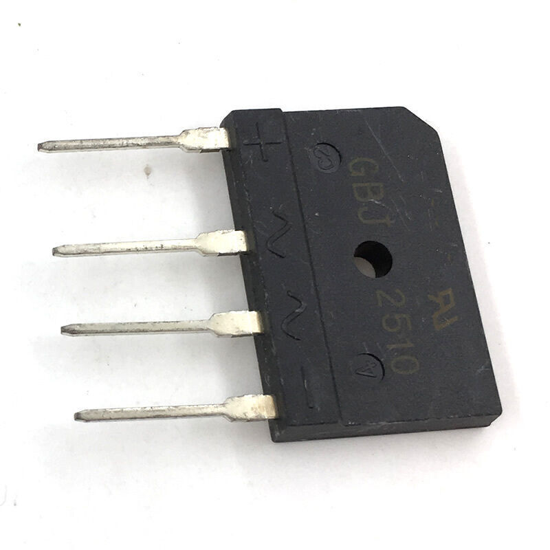 GBJ2510/GBJ3510/1508/GBJ1510/GBJ5010 Diode Bridge Rectifier Flat Through Hole