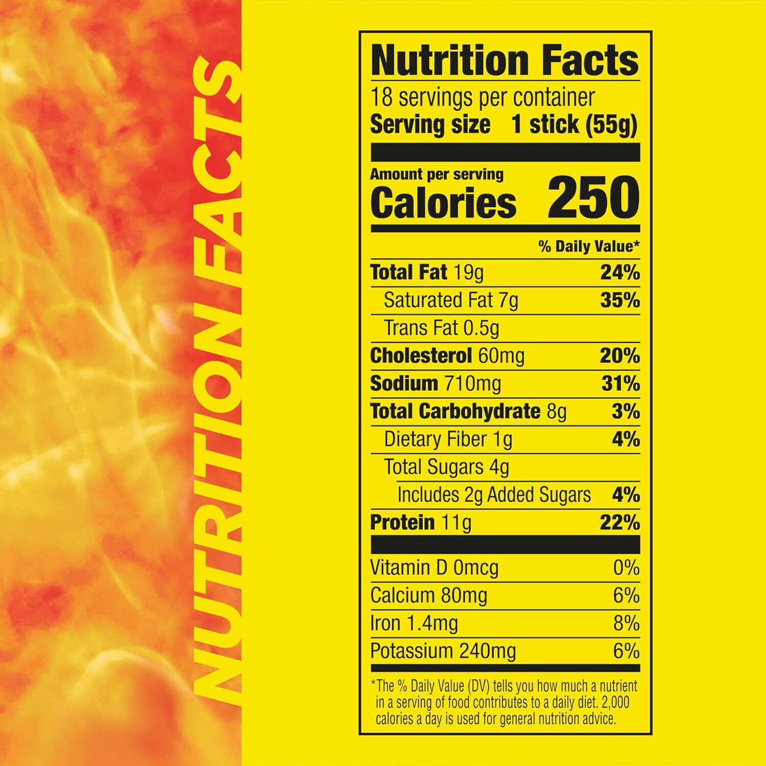 Slim Jim Monster Smoked Meat Stick, Teriyaki Seasoned, Packed with Protein, 1...