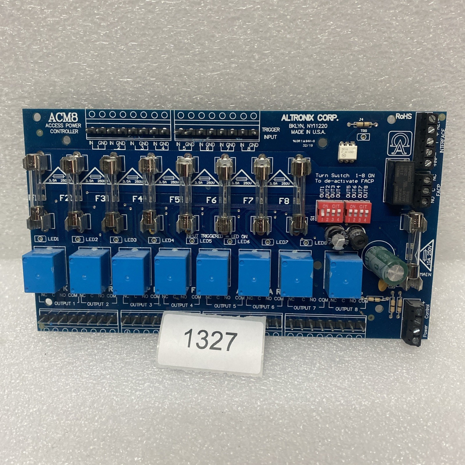 Altronix Acm8 Access Power Controller