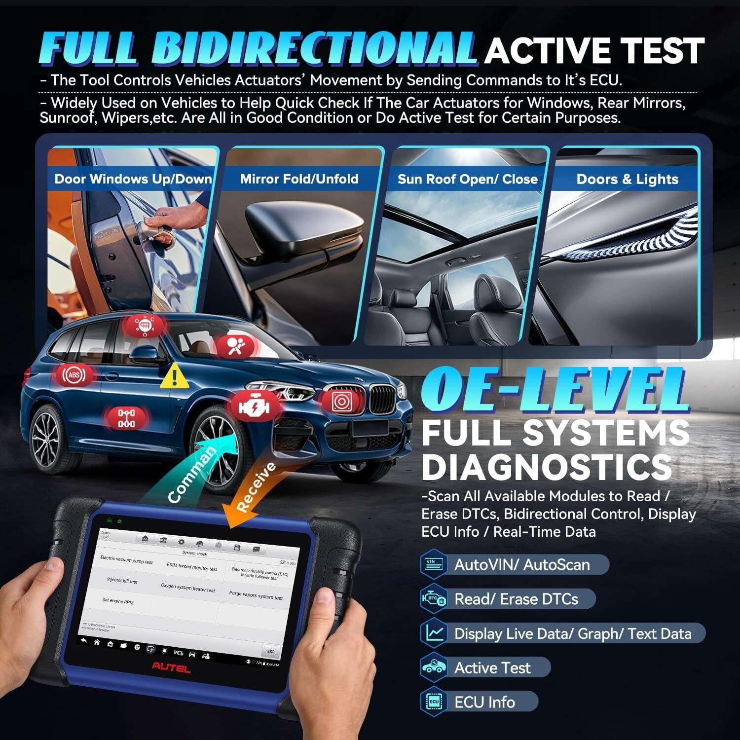 2026 Autel MaxiIM IM508S IMMO Key Programming Tool All System Diagnostic Scanner