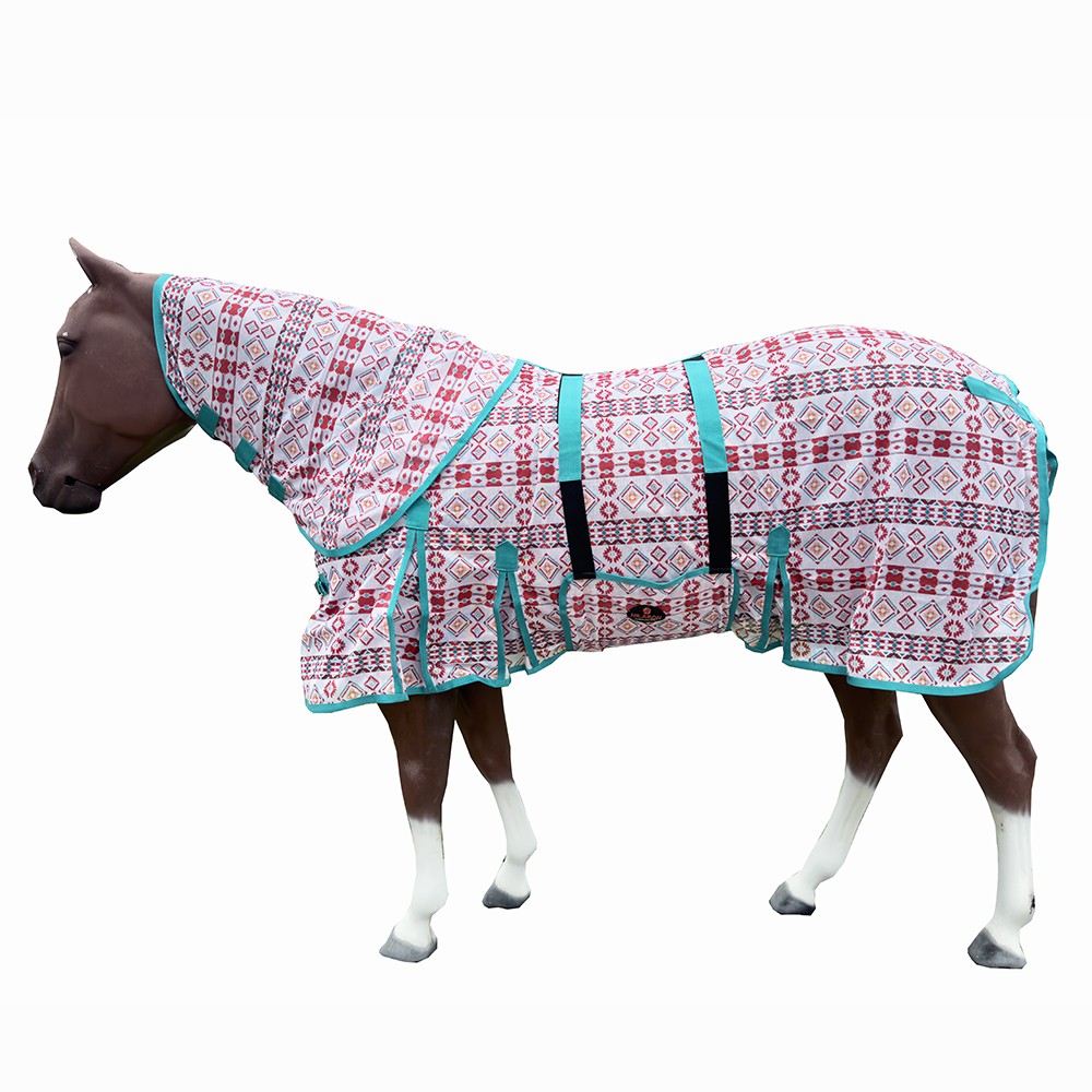 HILASON Horse Fly Sheet UV Protect Breathable Mesh Bug Mosquito Spring | Summer