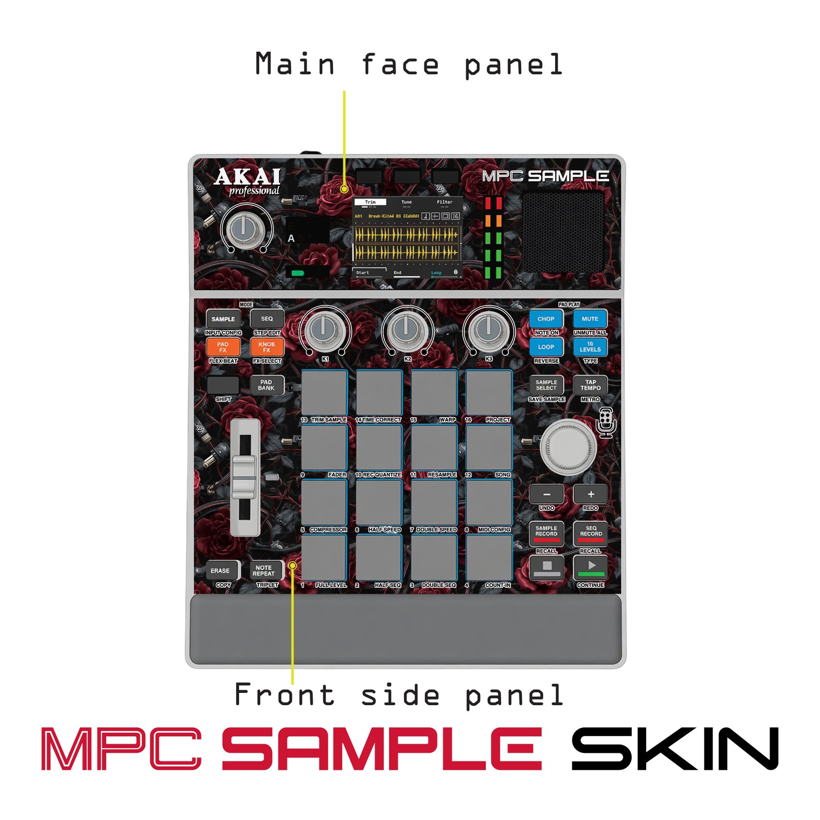 Akai MPC Sample Skin / design10_AB2