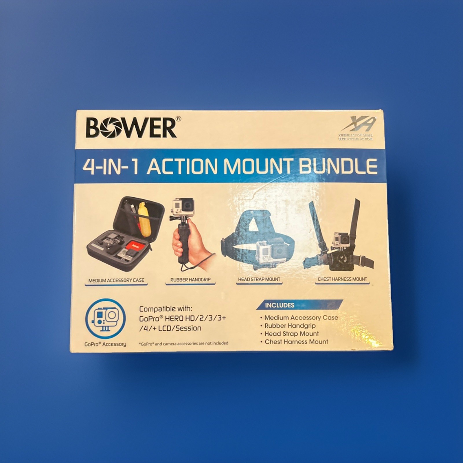 Bower Xtreme Action Series 4-in-1 Kit Mount Bundle Same Day Shipping!🔥