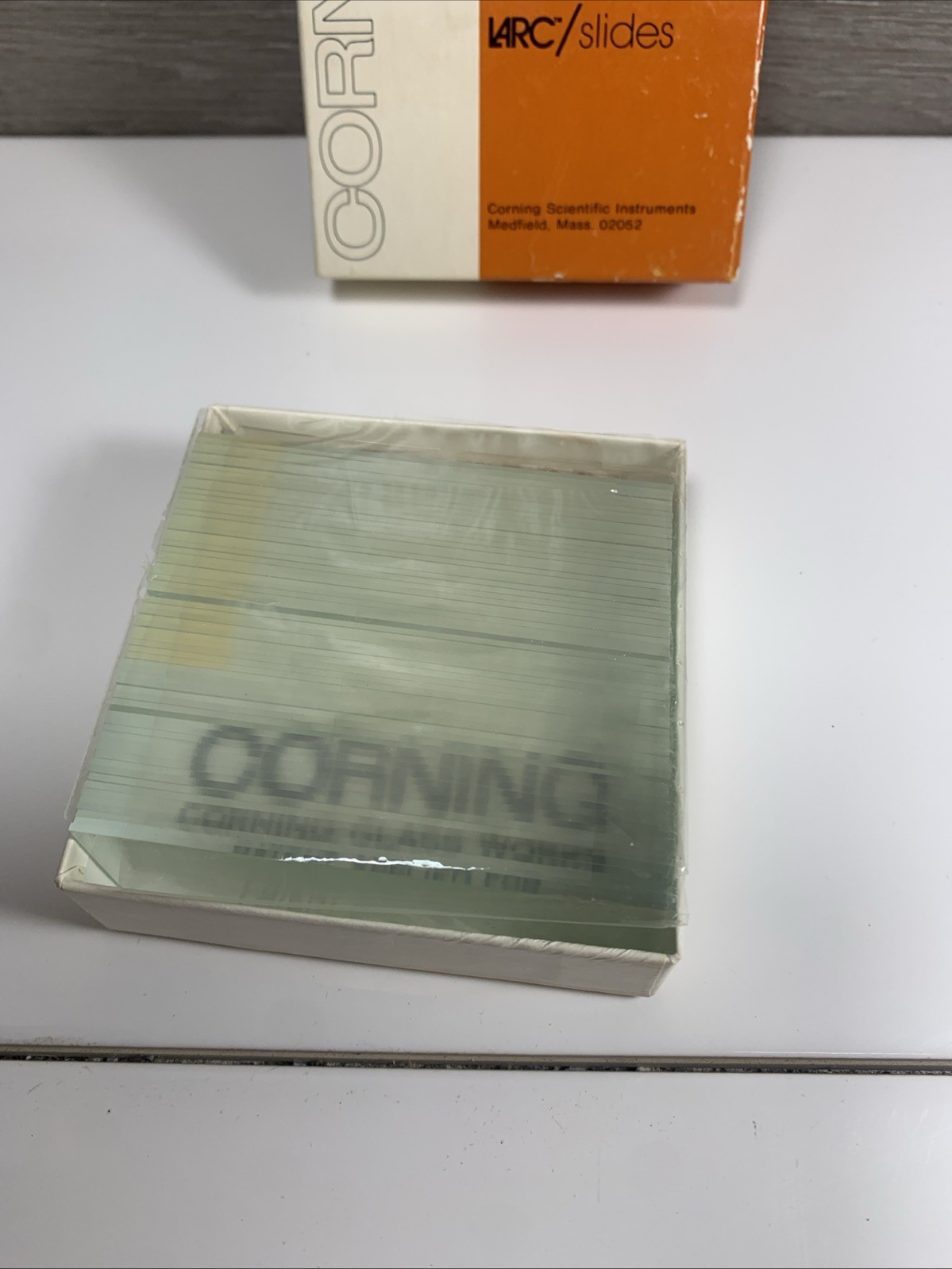 Corning Bi-Frosted 75mm x 25mm Plain Micro Slides (Lot of 60+) Unused