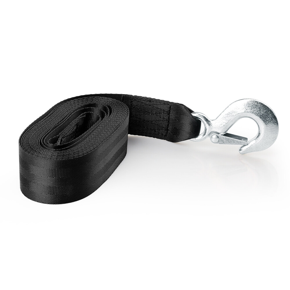 2" x 20FT Boat Trailer Replacement Winch Strap Safety Snap Hook 10000LBS Max