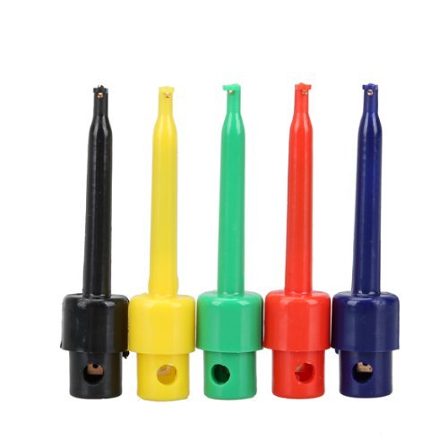20pcs Large Size Round Single Hook Clip Test Probe for Electronic Testing