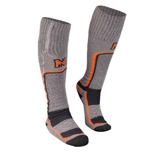 Fieldsheer Merino 2.0 Wool Heated Socks for Men with Wireless Remote Control,