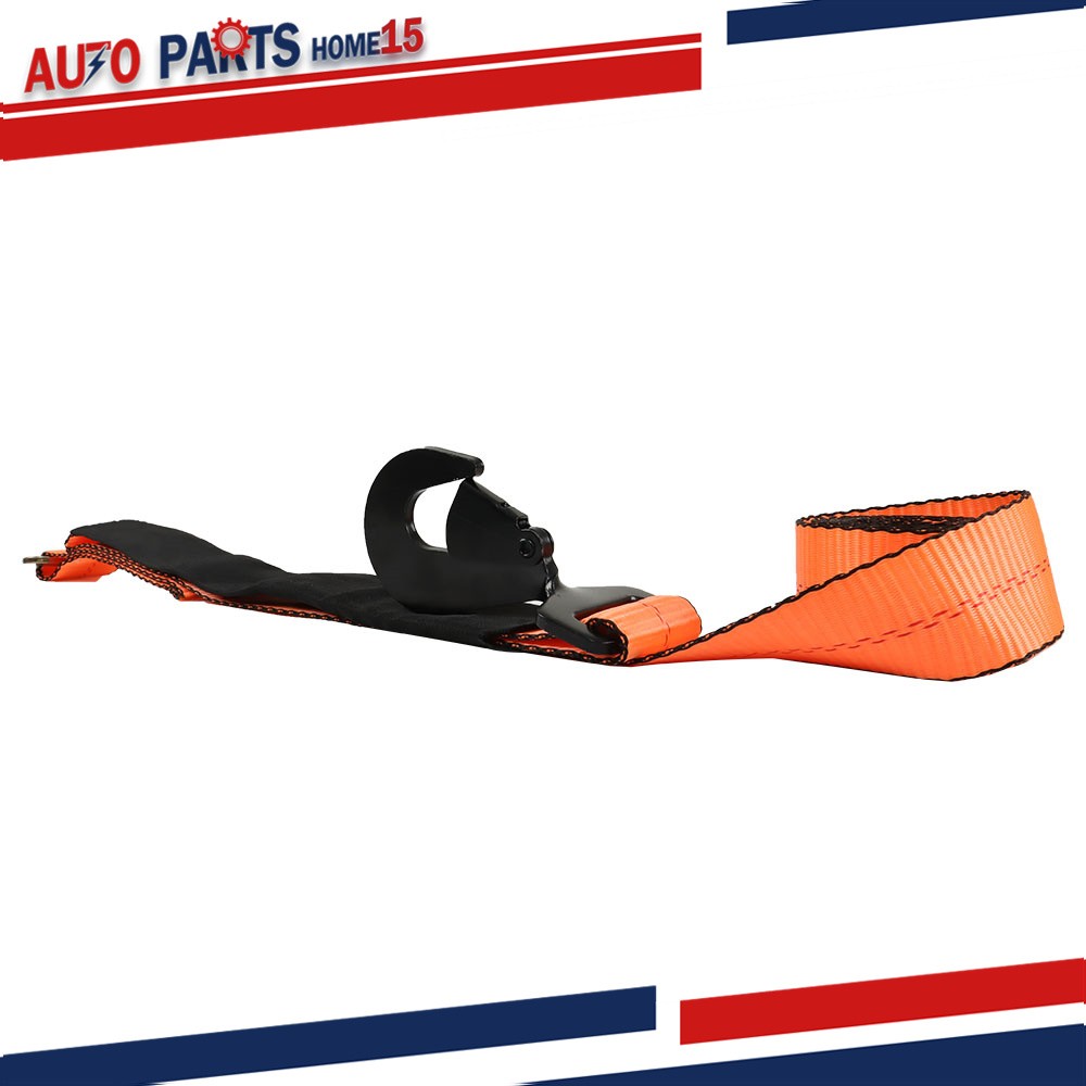 Tie Down Combo Strap with Snap Hook Ratchet 2x114 Inch 4 Pack