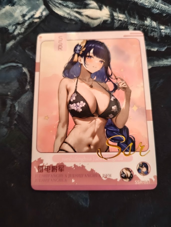 Collectable Cute Anime Card CCG Waifu Card