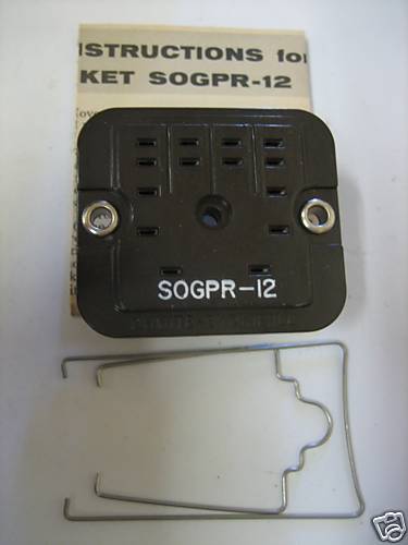 Ohmite Relay Socket SOGPR-12