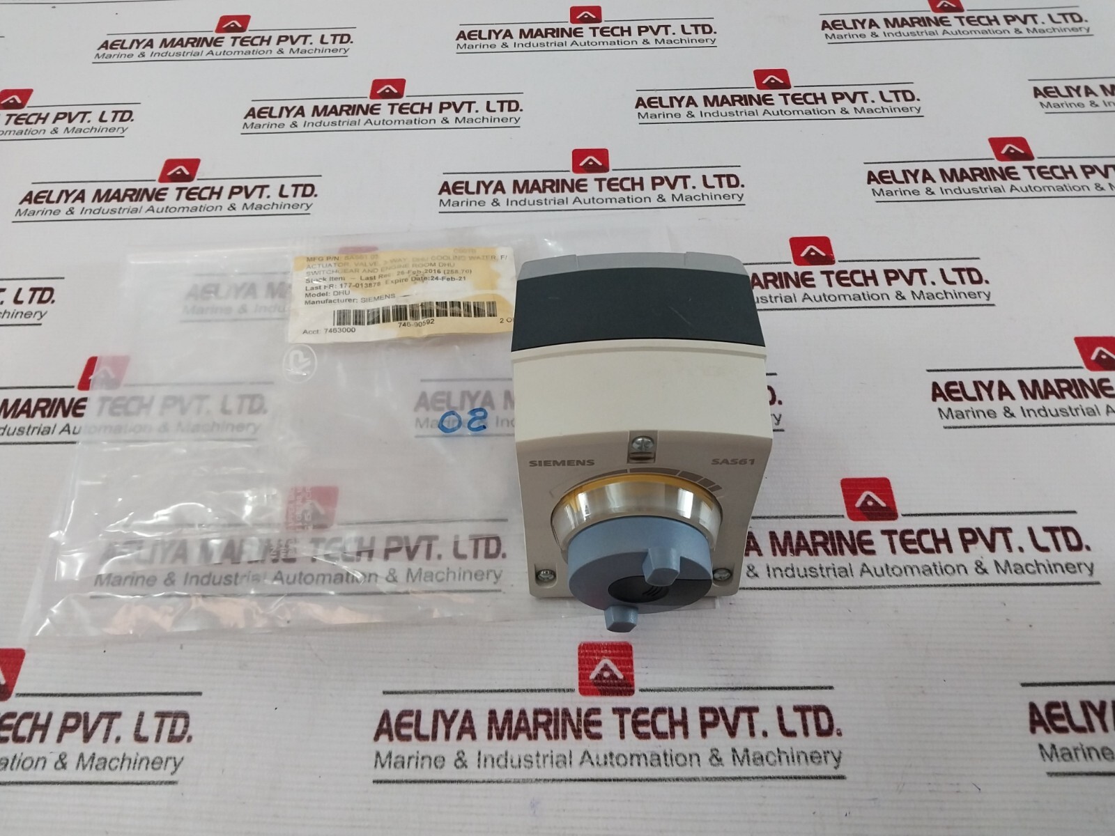 Siemens SAS61.03 Electromotoric Actuator Valve DHU Class 2