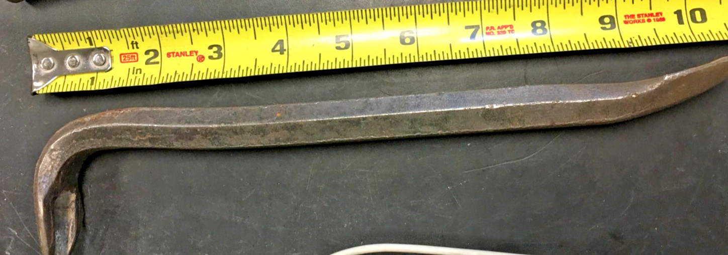 Stanley 10” Wrecking Pry Crow Bar, USA, VINTAGE