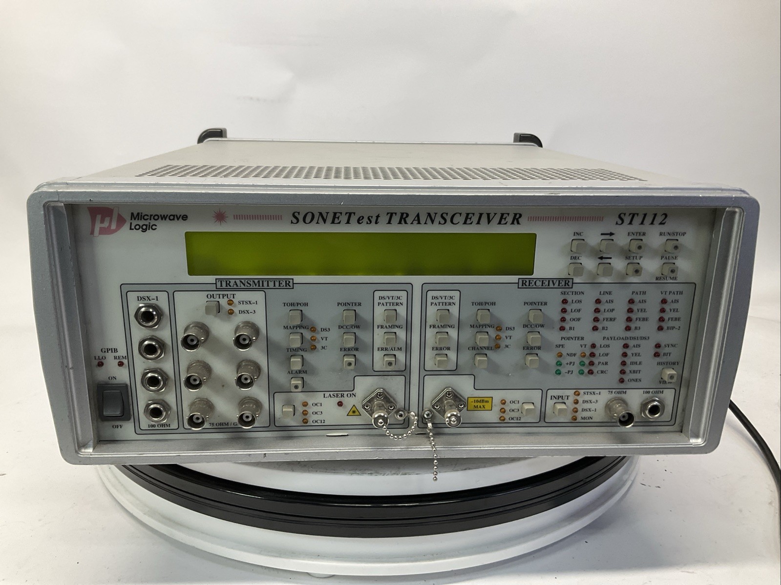 MICROWAVE LOGIC ST112 SONETest Transceiver