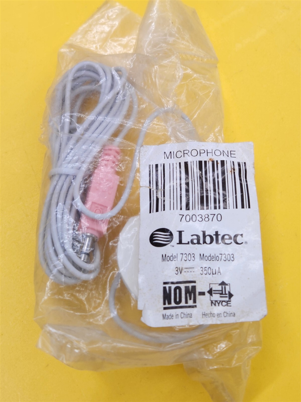 ⭐️⭐️⭐️⭐️⭐️ 7003870 Labtec Desktop Microphone
