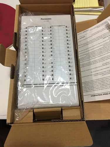 Panasonic KX-T7640-B DSS Console WHITE NEW