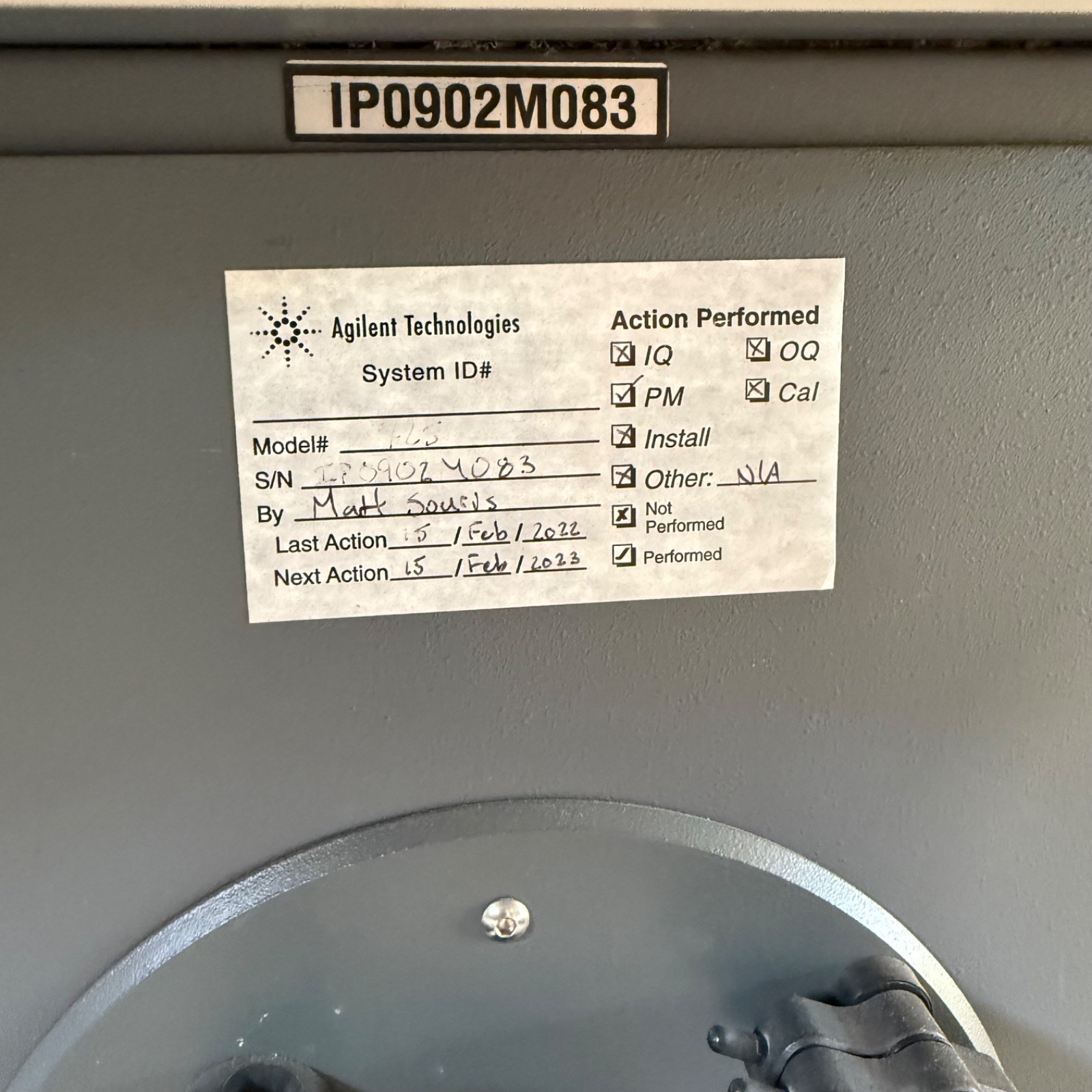 Varian 4000 GC/MS/MS Mass Spectrometer