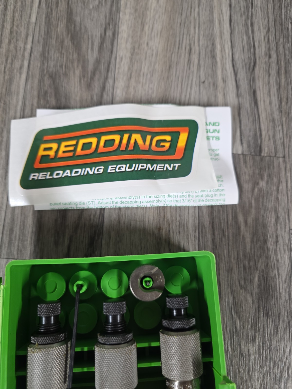 Redding 204 Ruger 3 Die Set