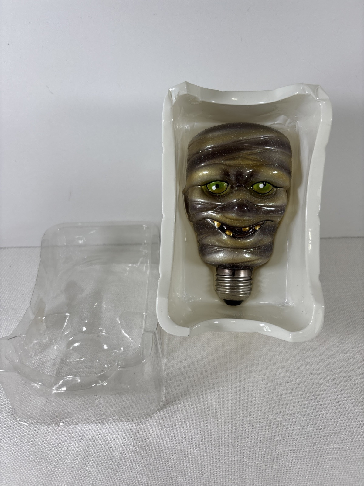 Halloween Fright Light Mummy Light Bulb Dept 56 Fright Night